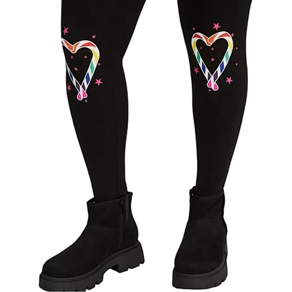 TORRID Candy Hearts Full Length Leggings NWT‎ Size 1X